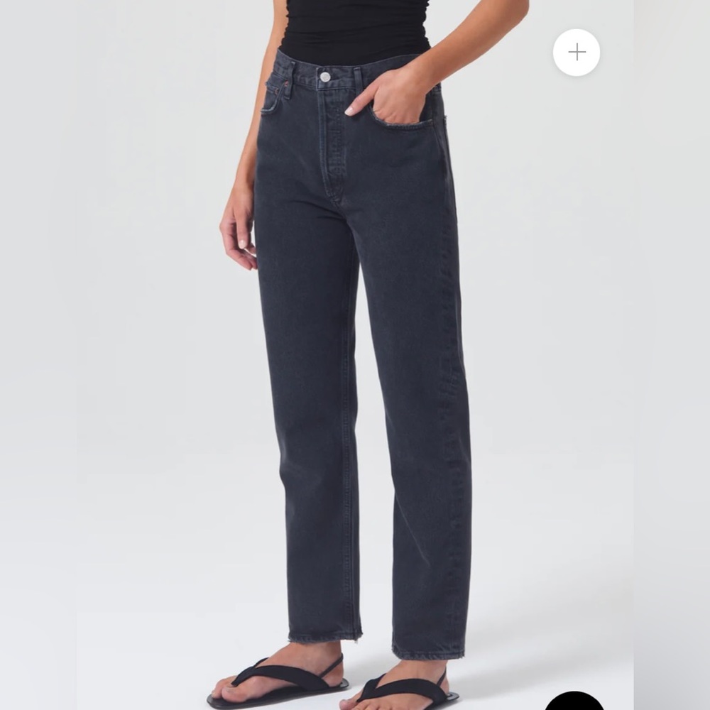 AGOLDE 90'S PINCH WAIST HIGH RISE STRAIGHT NWOT
$129
IN BLACK TEA